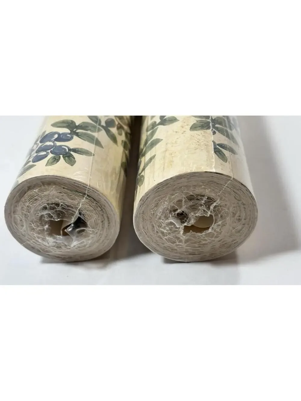 Set Of 2 VTG Grande Living Pre Pasted Floral Wallpaper 56.37 Sq Ft
